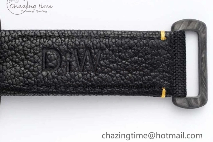 Black Nylon Black Dial Submariner Yellow 1:1 DIW Edition VS3135 on Best VSF Strap Carbon 0108